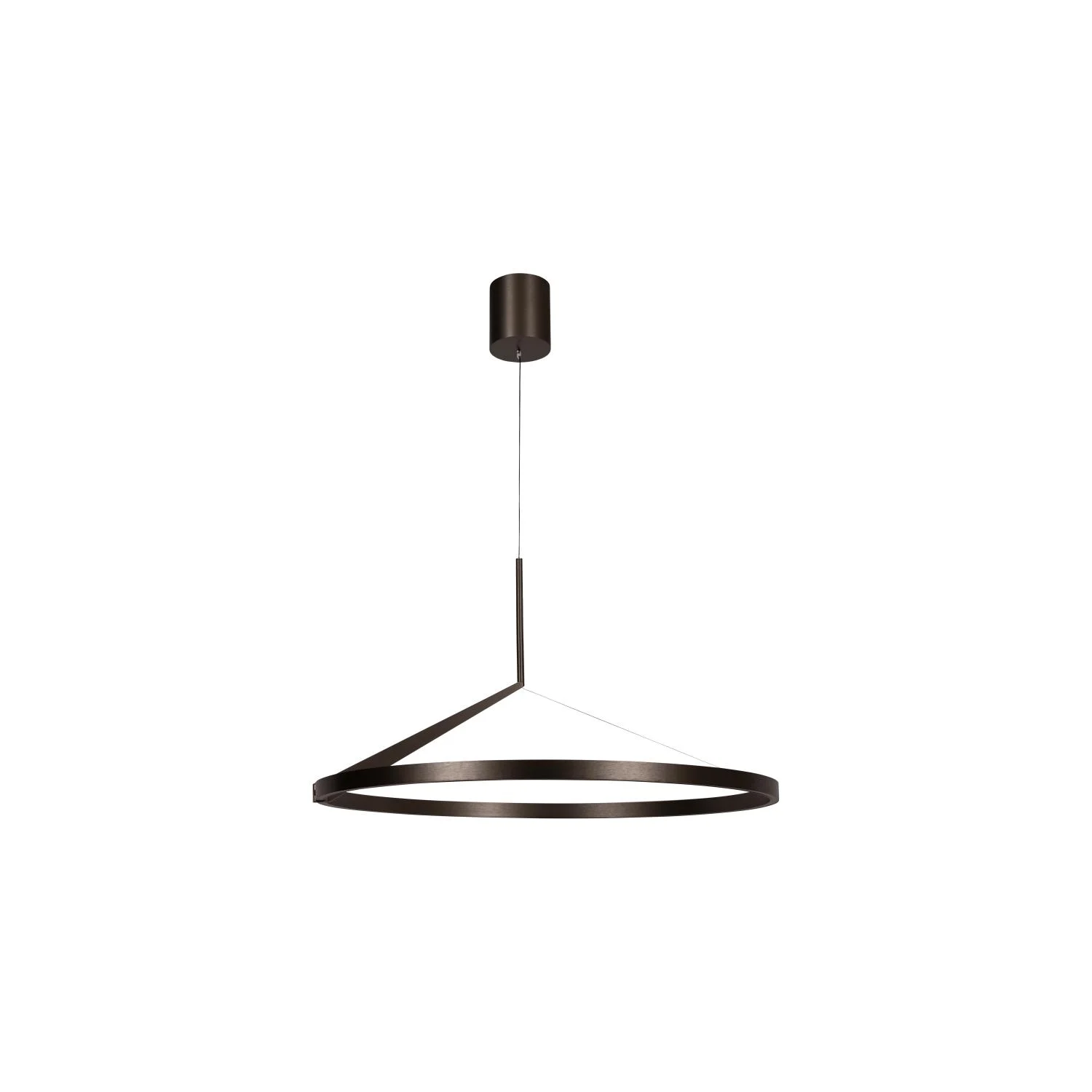 APLAUZ Lucide - Zu00e1vesnu00e9 svetlo - u00d8 80 cm - LED tlmenu00e9. - CCT - 1x50W 2700K/4000K - Senzor ruu010dnu00fdch vu013an - sivu00e9 u017eelezo | Pru00e9miovu00e9