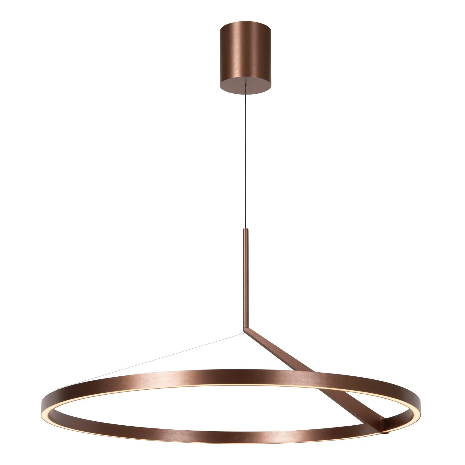 LUCIDE POTLESK - Zu00e1vesnu00e9 svetlo - u00d8 80 cm - LED tlmenu00e9. - CCT - 1x50W 2700K/4000K - senzor ruu010dnu00e9ho vlnenia - ku00e1va | Pru00e9miovu00e9