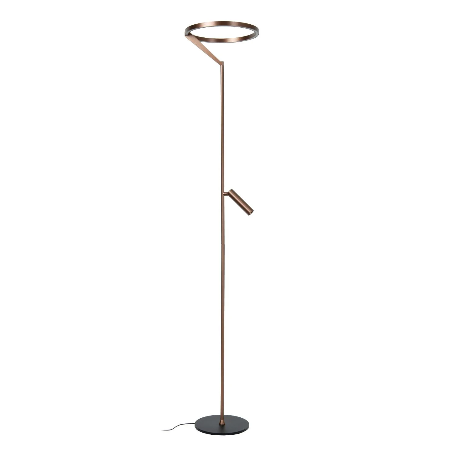 Lucide POTLESK - Stojacia lampa - u00d8 33 cm - LED tlmenu00e1 - CCT - 2700K/4000K - Ku00e1va | Pru00e9miovu00e9