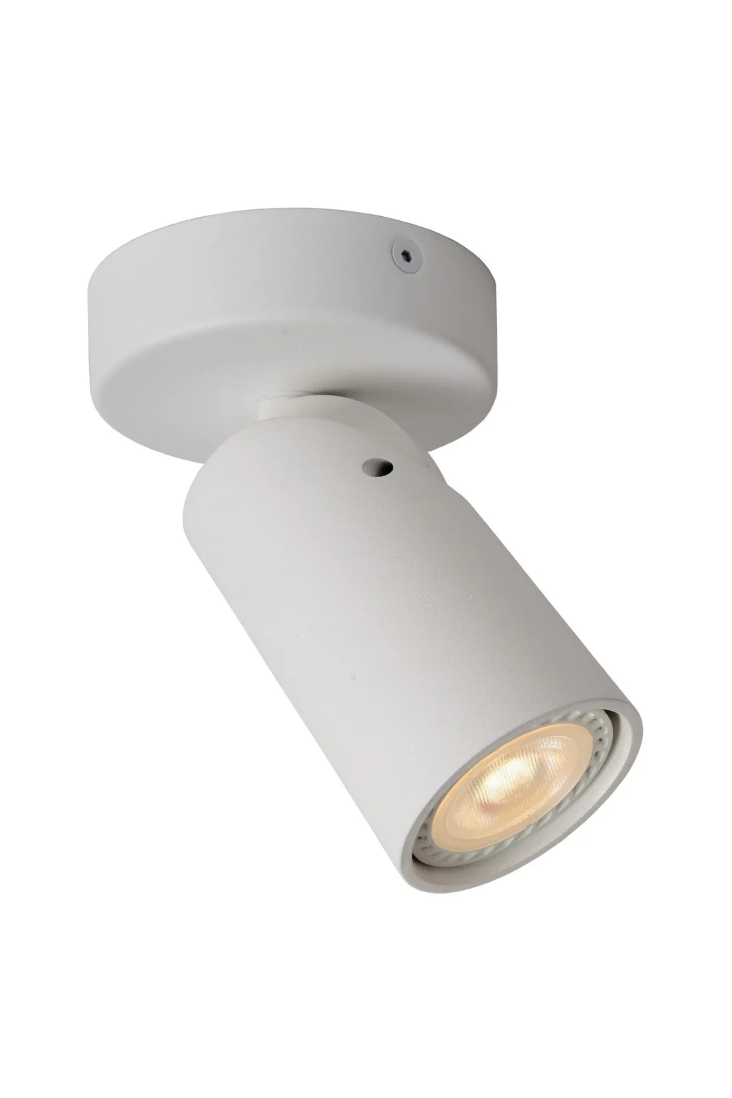 Lucide XYRUS - Stropnu00e9 reflektory - u00d8 9 cm - LED Stmievanu00e9 po teplu00e9 - GU10 - 1x5W 2200K/3000K - biela