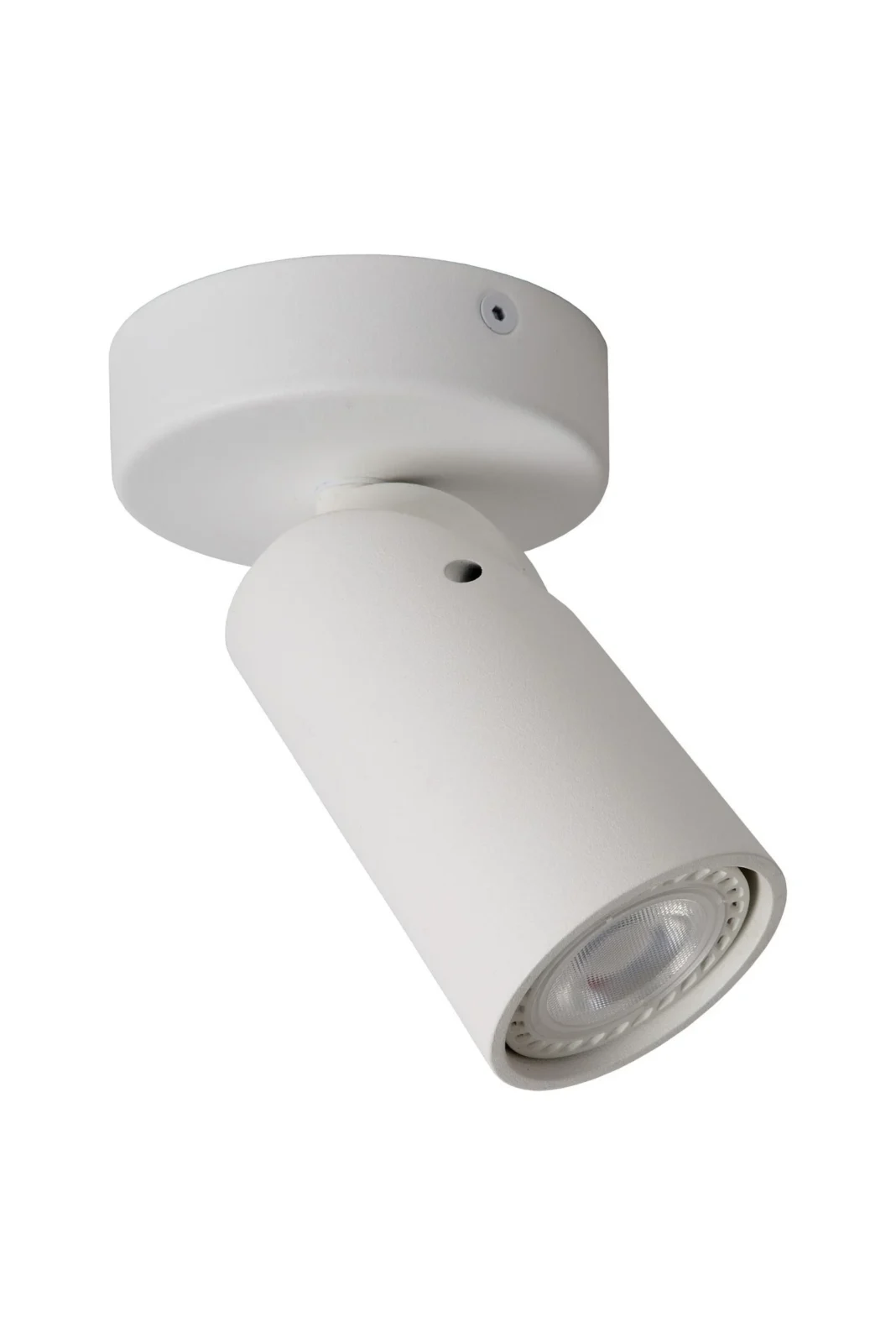 Lucide XYRUS - Stropnu00e9 reflektory - u00d8 9 cm - LED Stmievanu00e9 po teplu00e9 - GU10 - 1x5W 2200K/3000K - biela