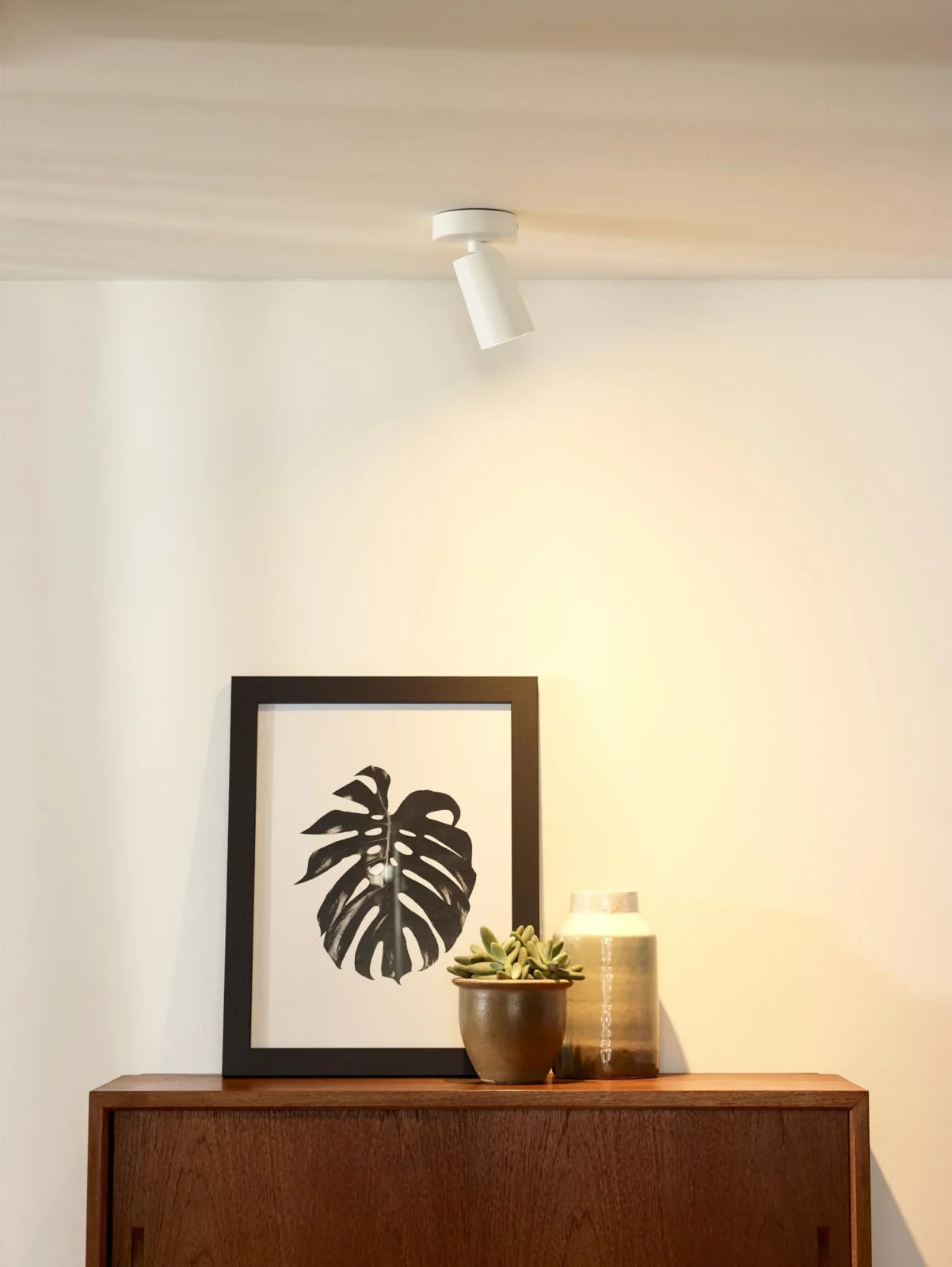 Lucide XYRUS - Stropnu00e9 reflektory - u00d8 9 cm - LED Stmievanu00e9 po teplu00e9 - GU10 - 1x5W 2200K/3000K - biela