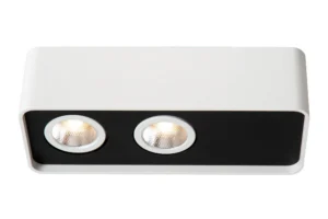 Lucide ANGULAR - Stropnu00e9 reflektory - LED tlmenu00e9. - 2x5W 2700K - biela | Pru00e9miovu00e9