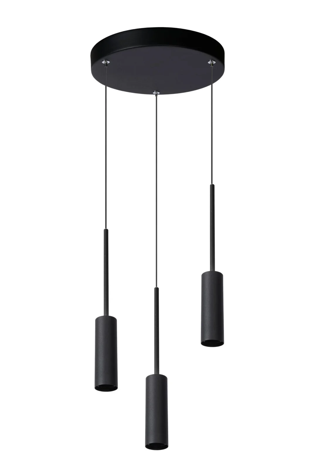 Lucide TUBULE - zu00e1vesnu00e9 svetlo - u00d8 26 cm - LED - 3x7W 2700K - u010dierna