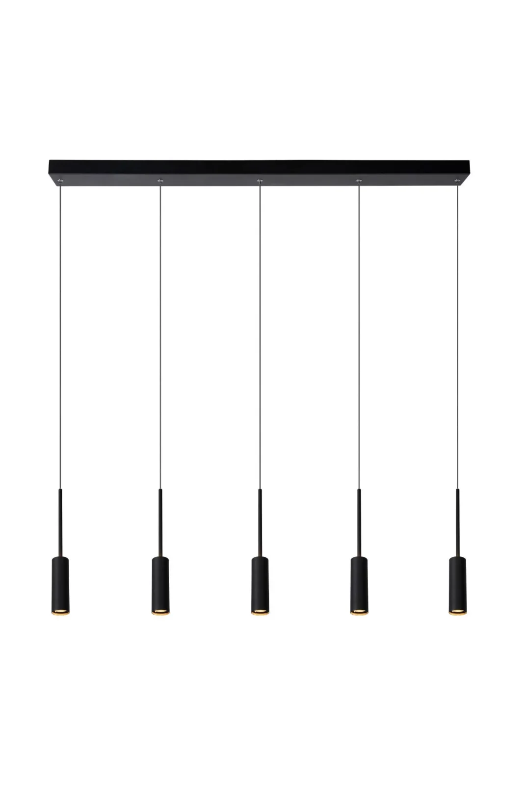 Lucide TUBULE - zu00e1vesnu00e9 svetlo - LED - 5x7W 2700K - u010dierne