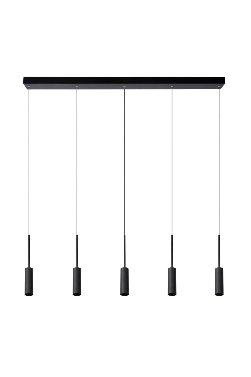 Lucide TUBULE - zu00e1vesnu00e9 svetlo - LED - 5x7W 2700K - u010dierne