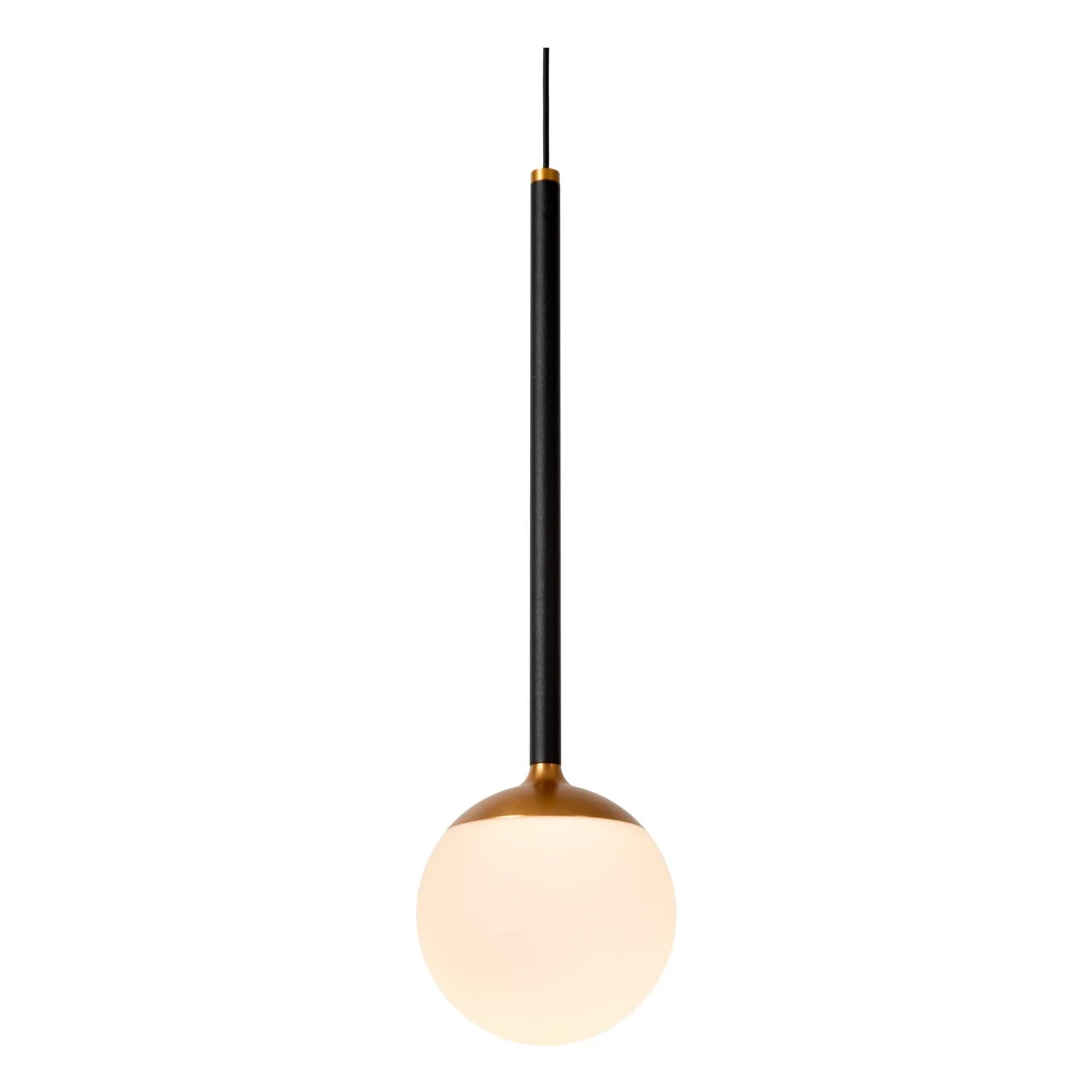 Lucide CALINA - Zu00e1vesnu00e9 svetlo - u00d8 9,9 cm - LED tlmenu00e1 - CCT - 1x7W 2200K/3300K - s vymeniteu013enu00fdm LED modulom - u010dierna | Pru00e9miovu00e9