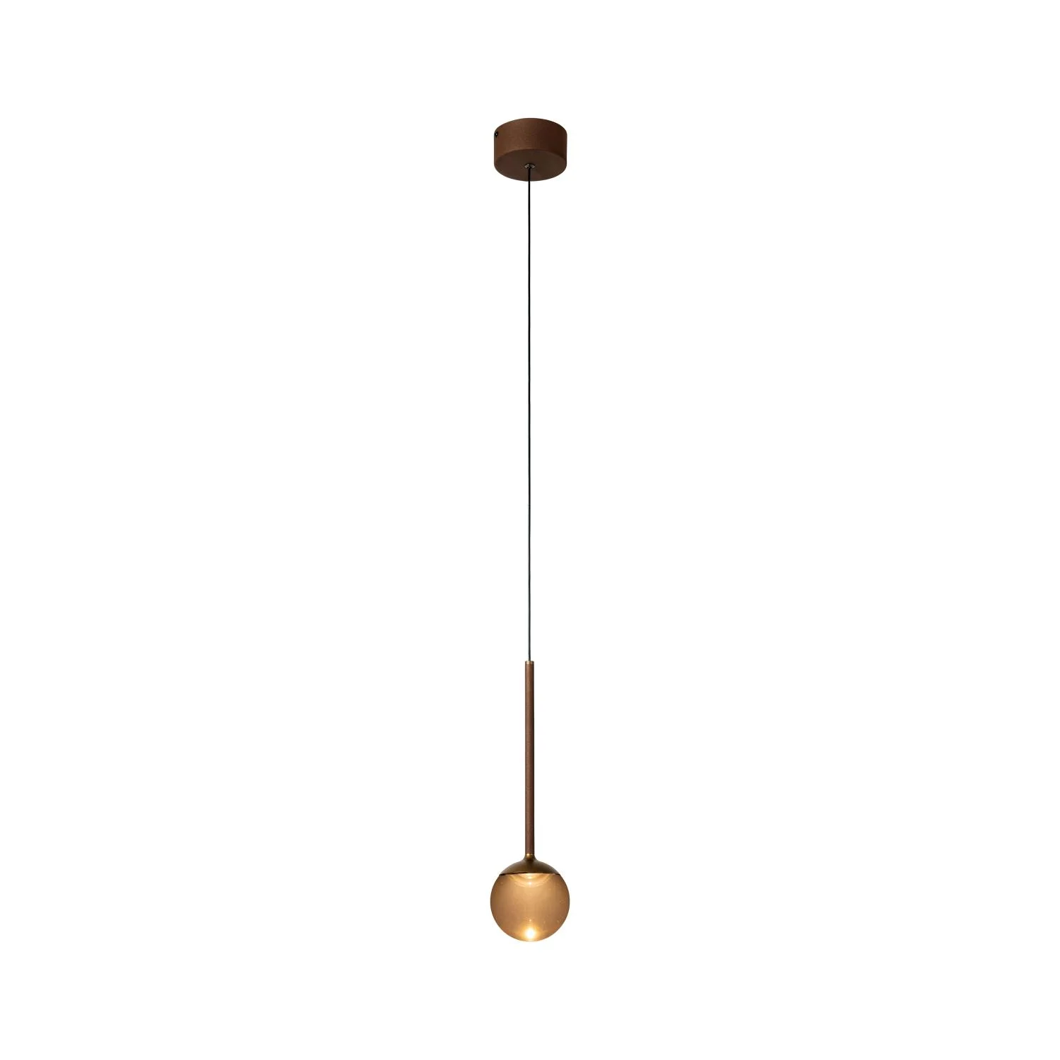 Lucide CALINA - zu00e1vesnu00e9 svetlo - u00d8 9,9 cm - LED tlmenu00e1 - CCT - 1x7W 2200K/3300K - s vymeniteu013enu00fdm LED modulom - Coffee | Pru00e9miovu00e9
