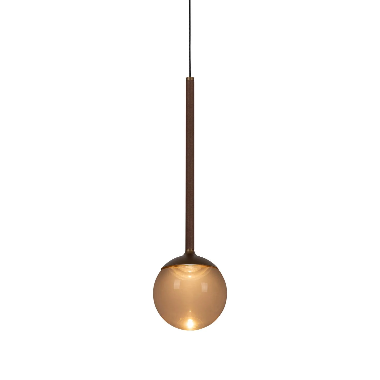 Lucide CALINA - zu00e1vesnu00e9 svetlo - u00d8 9,9 cm - LED tlmenu00e1 - CCT - 1x7W 2200K/3300K - s vymeniteu013enu00fdm LED modulom - Coffee | Pru00e9miovu00e9