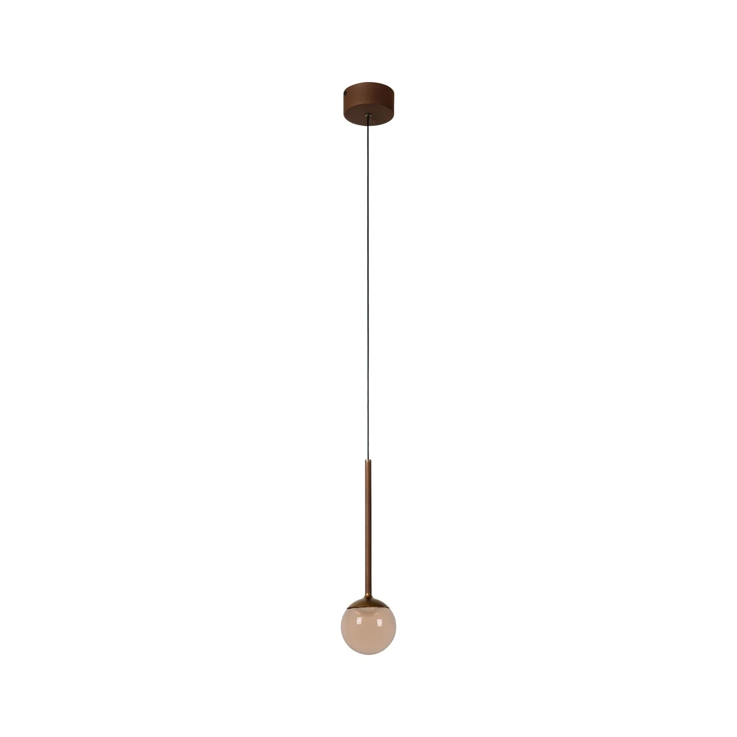 Lucide CALINA - zu00e1vesnu00e9 svetlo - u00d8 9,9 cm - LED tlmenu00e1 - CCT - 1x7W 2200K/3300K - s vymeniteu013enu00fdm LED modulom - Coffee | Pru00e9miovu00e9
