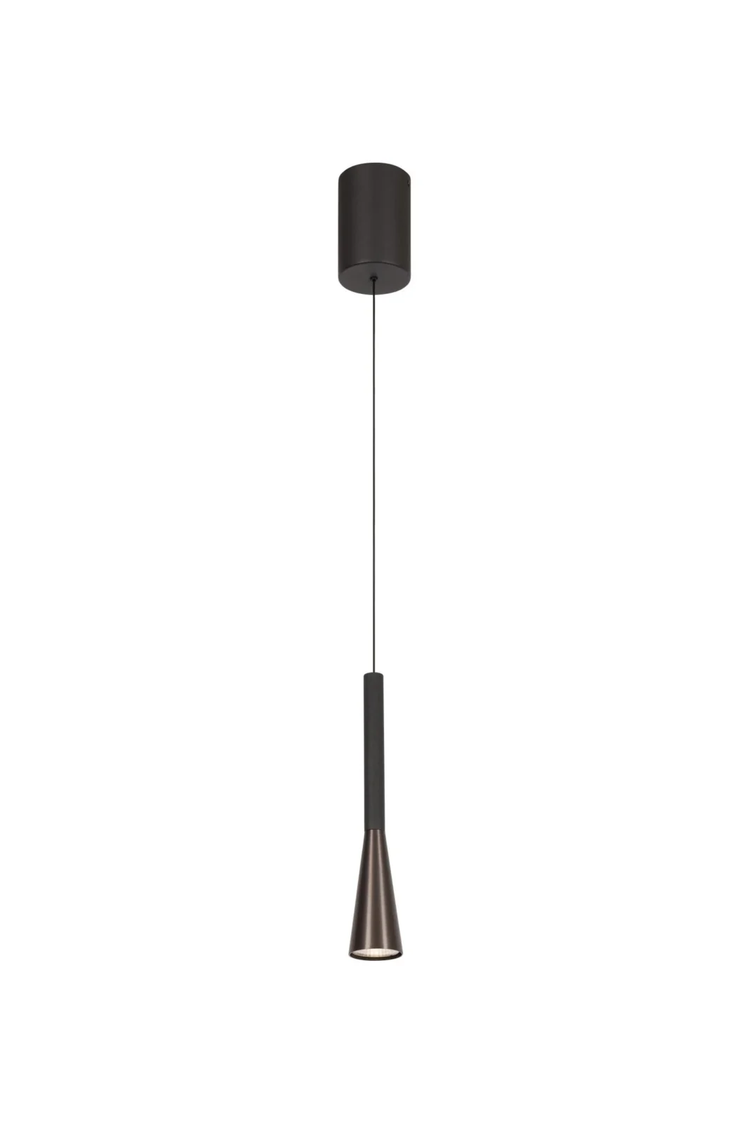 Lucide JOAKIM - Zu00e1vesnu00e9 svetlo - u00d8 7,7 cm - LED tlmenu00e9. - CCT - 1x7W 2700K/4000K - s vymeniteu013enu00fdm LED modulom - Coffee | Pru00e9miovu00e9