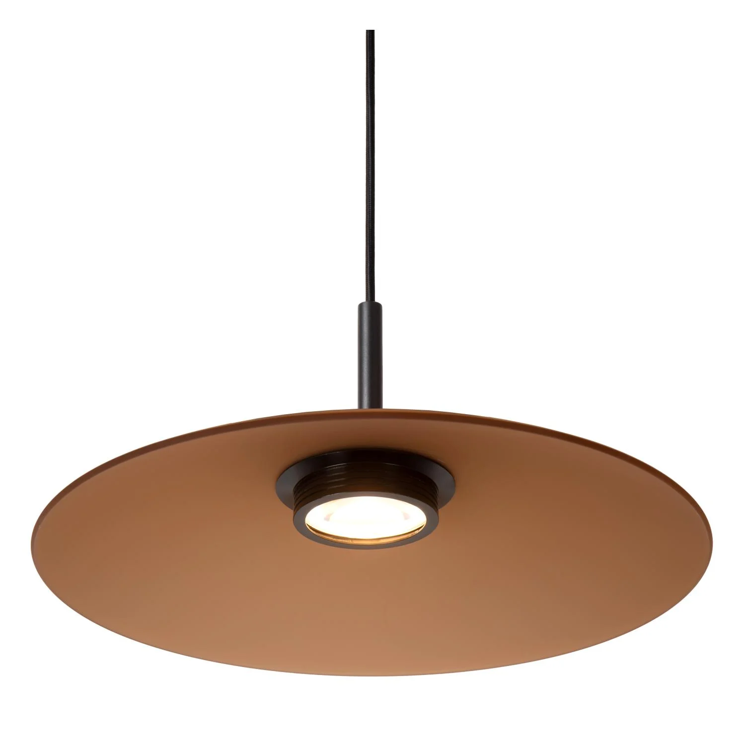 Lucide MENGA - zu00e1vesnu00e9 svetlo - u00d8 40 cm - LED tlmenu00e9 - 1x11W 2700K - jantu00e1rovu00e9 | Pru00e9miovu00e9