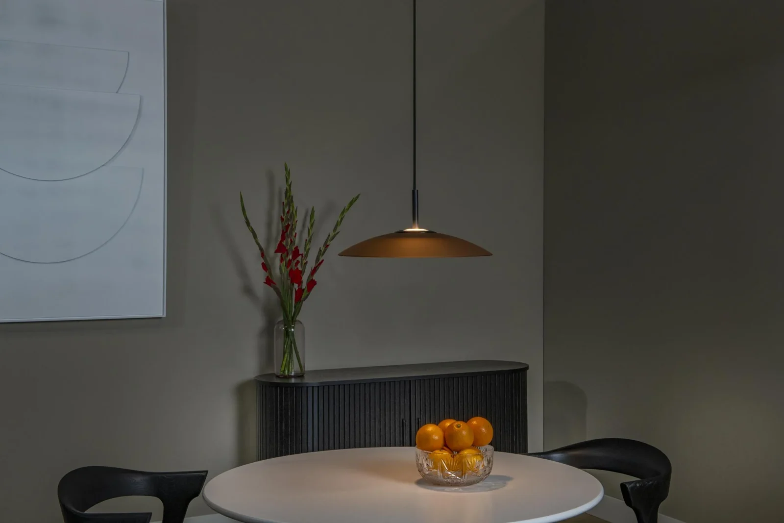 Lucide MENGA - zu00e1vesnu00e9 svetlo - u00d8 40 cm - LED tlmenu00e9 - 1x11W 2700K - jantu00e1rovu00e9 | Pru00e9miovu00e9