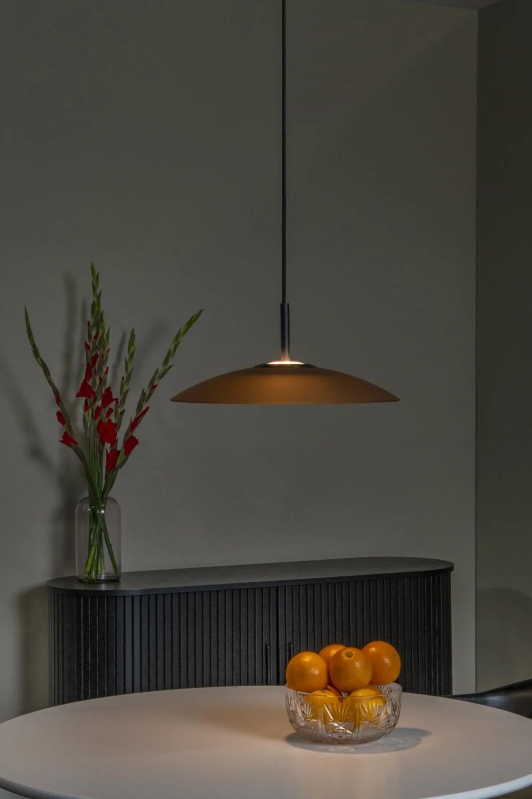Lucide MENGA - zu00e1vesnu00e9 svetlo - u00d8 40 cm - LED tlmenu00e9 - 1x11W 2700K - jantu00e1rovu00e9 | Pru00e9miovu00e9