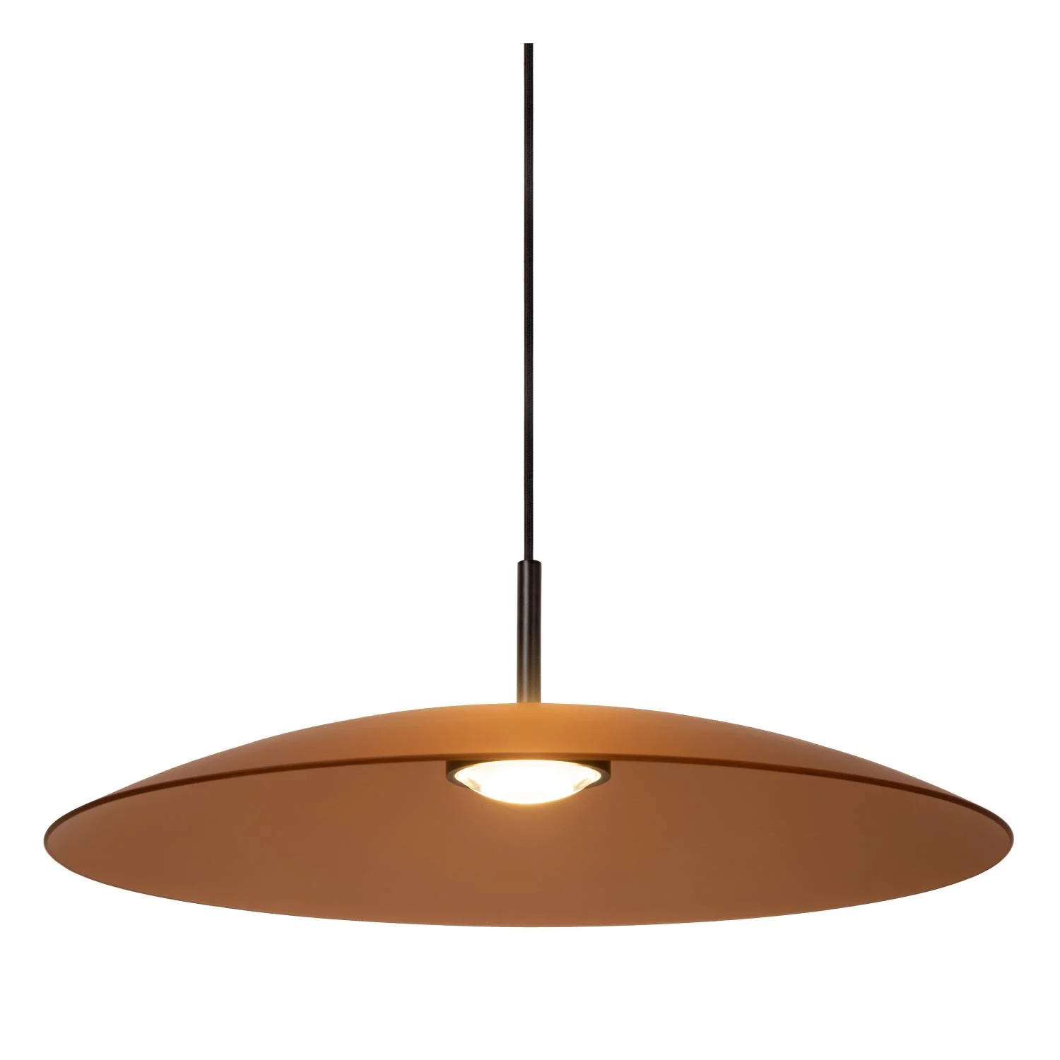 Lucide MENGA - zu00e1vesnu00e9 svetlo - u00d8 60 cm - LED tlmenu00e9 - 1x18,6W 2700K - jantu00e1rovu00e9 | Pru00e9miovu00e9