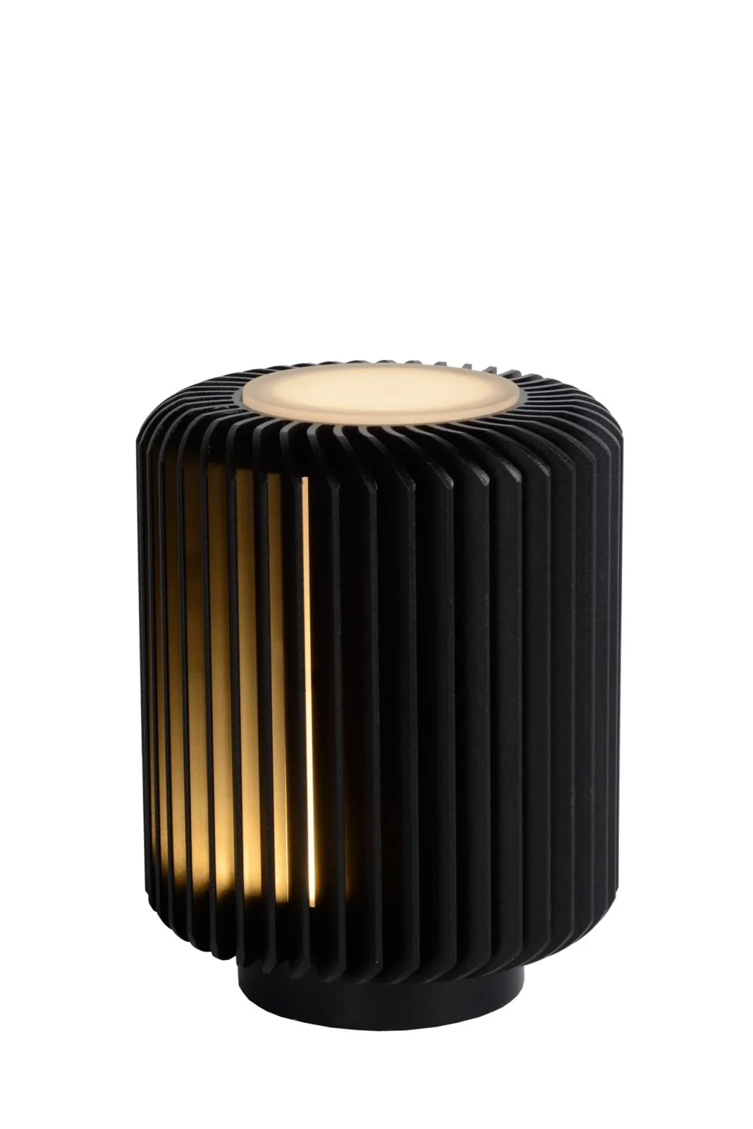 Lucide TURBIN - Stolnu00e1 lampa - u00d8 10,6 cm - LED - 1x5W 3000K - u010dierna