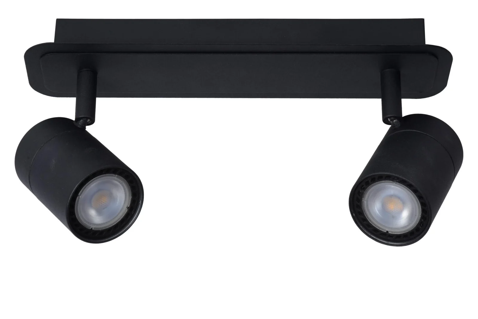 Lucide LENNERT - Stropnu00e9 reflektory Ku00fapeu013eu0148a - LED stmenu00e1. - GU10 - 2x5W 3000K - IP44 - u010dierna