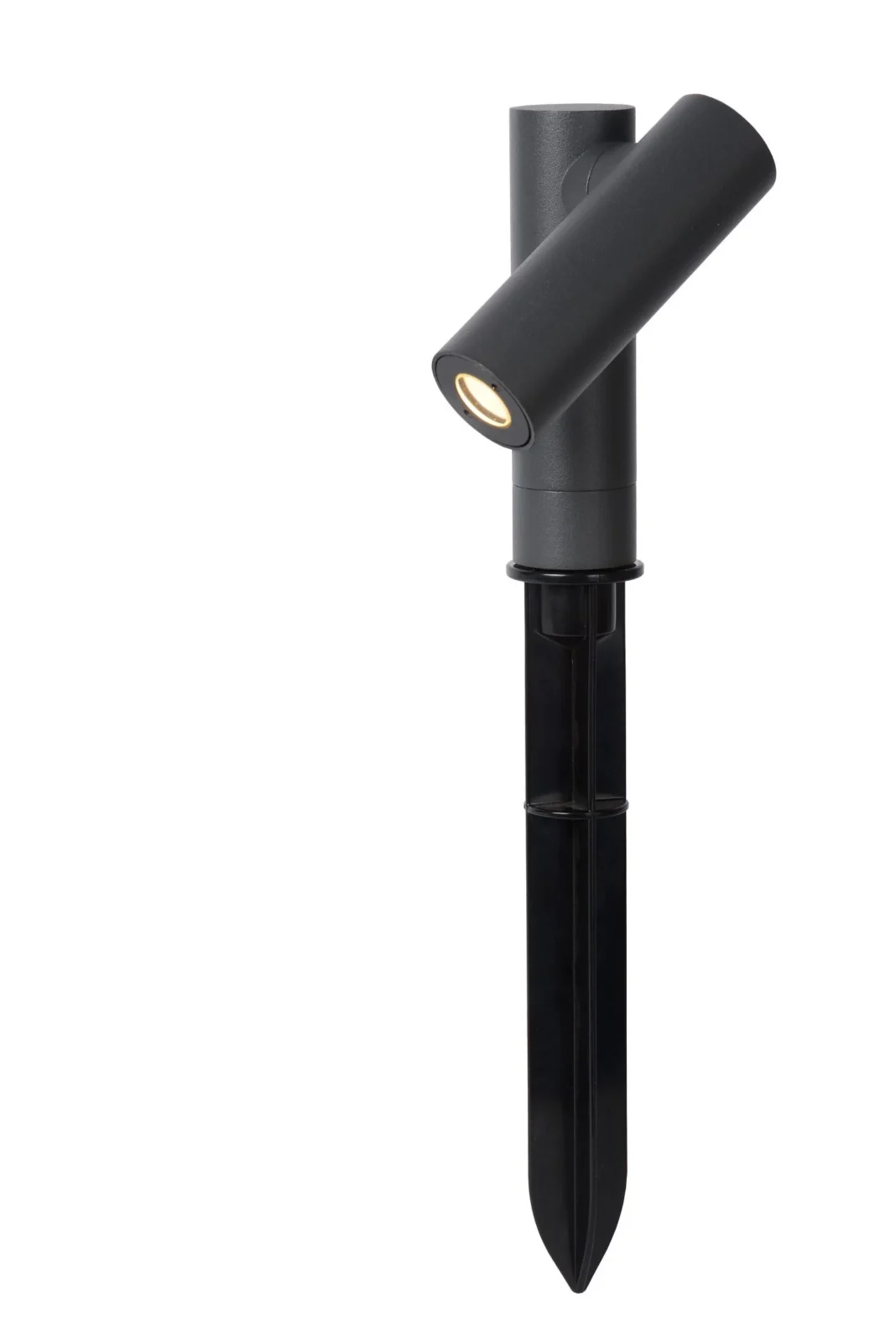 Lucide TATUM - Zu00e1hradnu00fd reflektor - LED - 1x4,5W 3000K - IP65 - Antracit