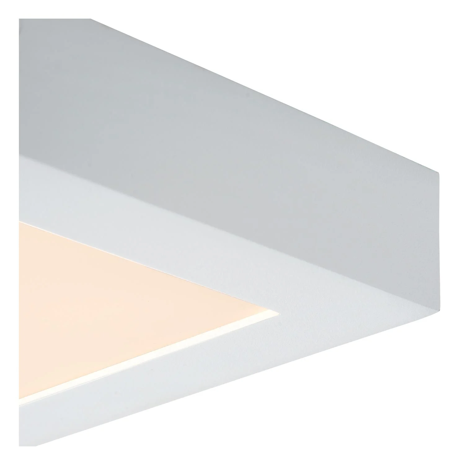 Lucide BRICE-LED - Spu00fau0161u0165acie stropnu00e9 svetlo Ku00fapeu013eu0148a - LED tlmenu00e1 - 1x15W 3000K - IP44 - biela