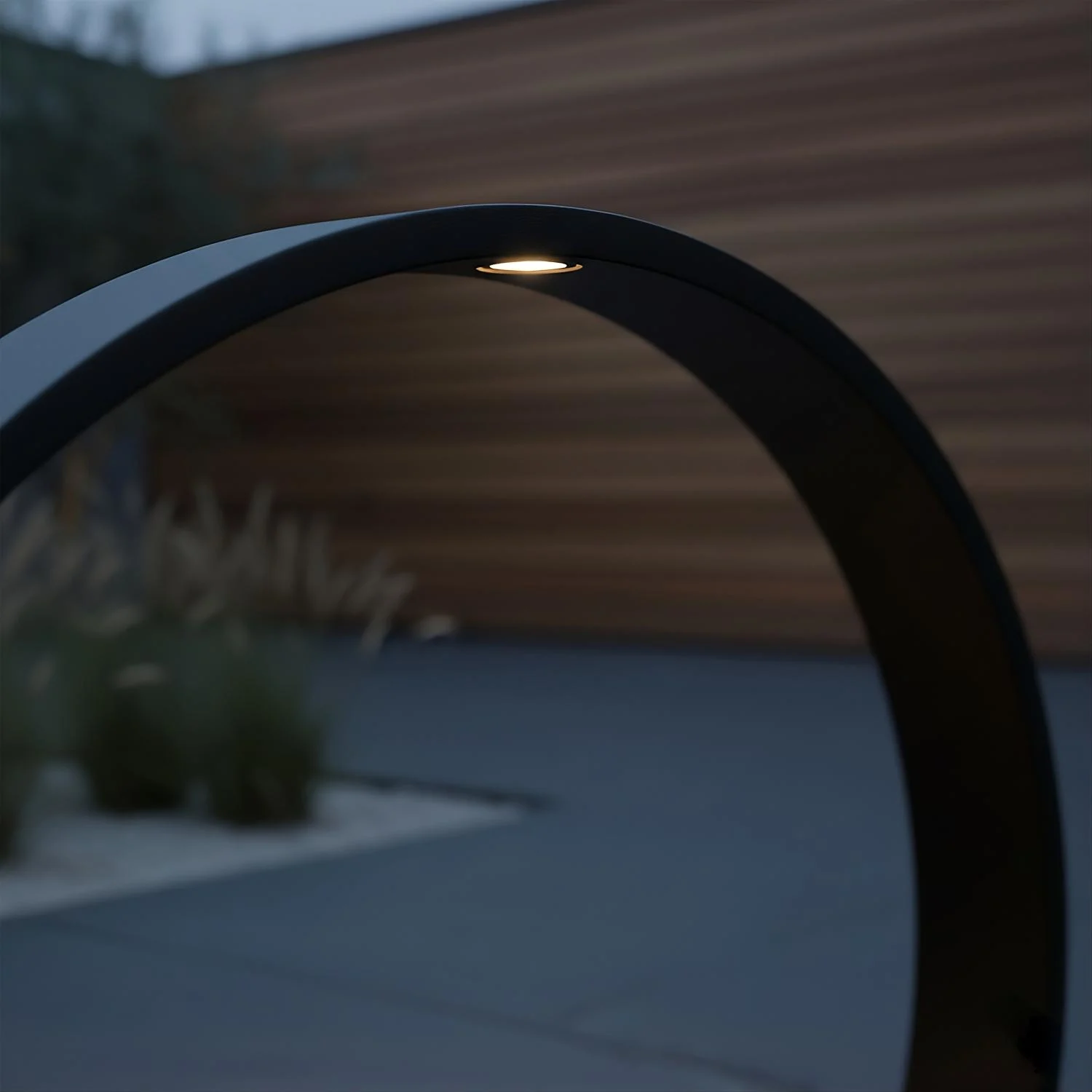 Lucide JEREL - Stu013apikovu00e9 svetlo - u00d8 40 cm - LED - 1x5W 3000K - IP54 - u010dierna