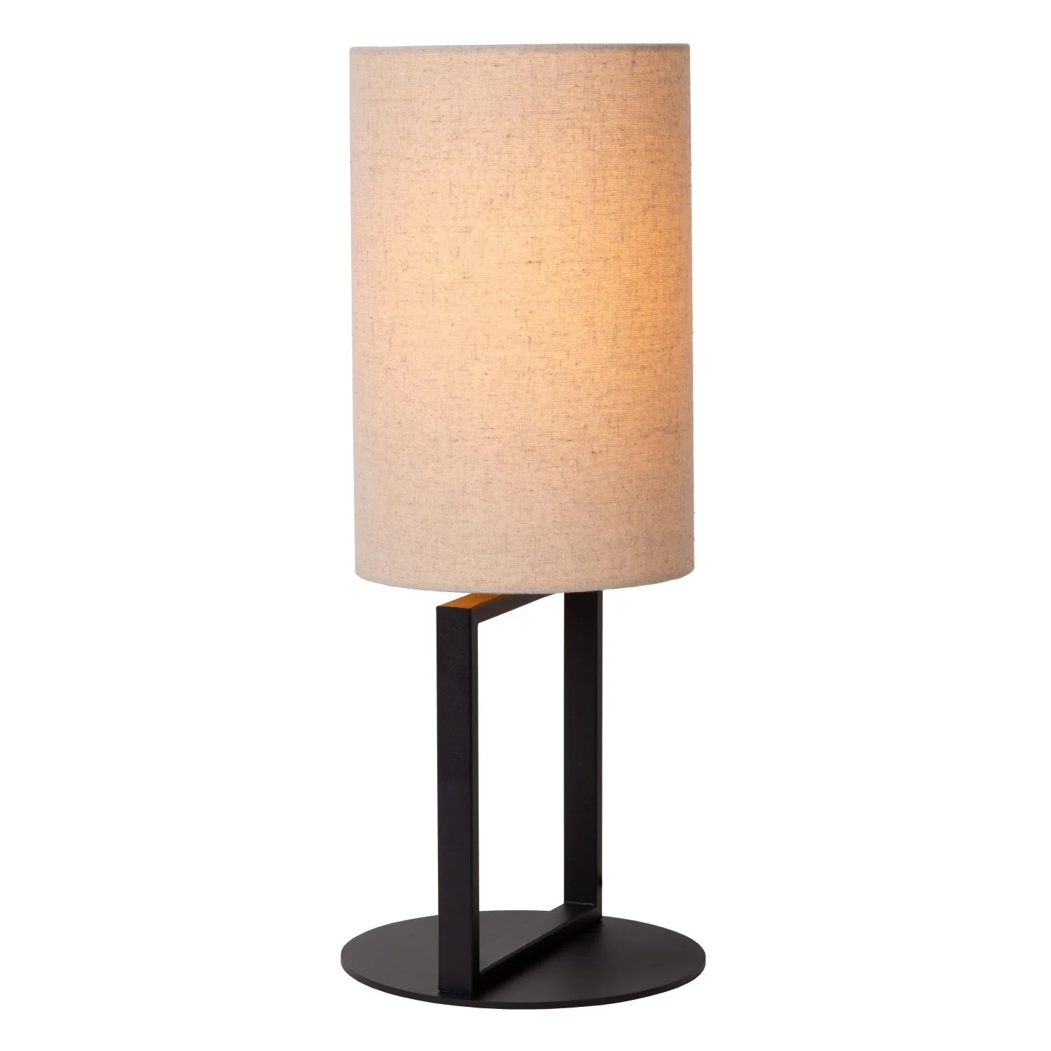 Lucide HERMAN - Stolnu00e1 lampa - u00d8 20 cm - 1xE27 - Kru00e9movu00e1