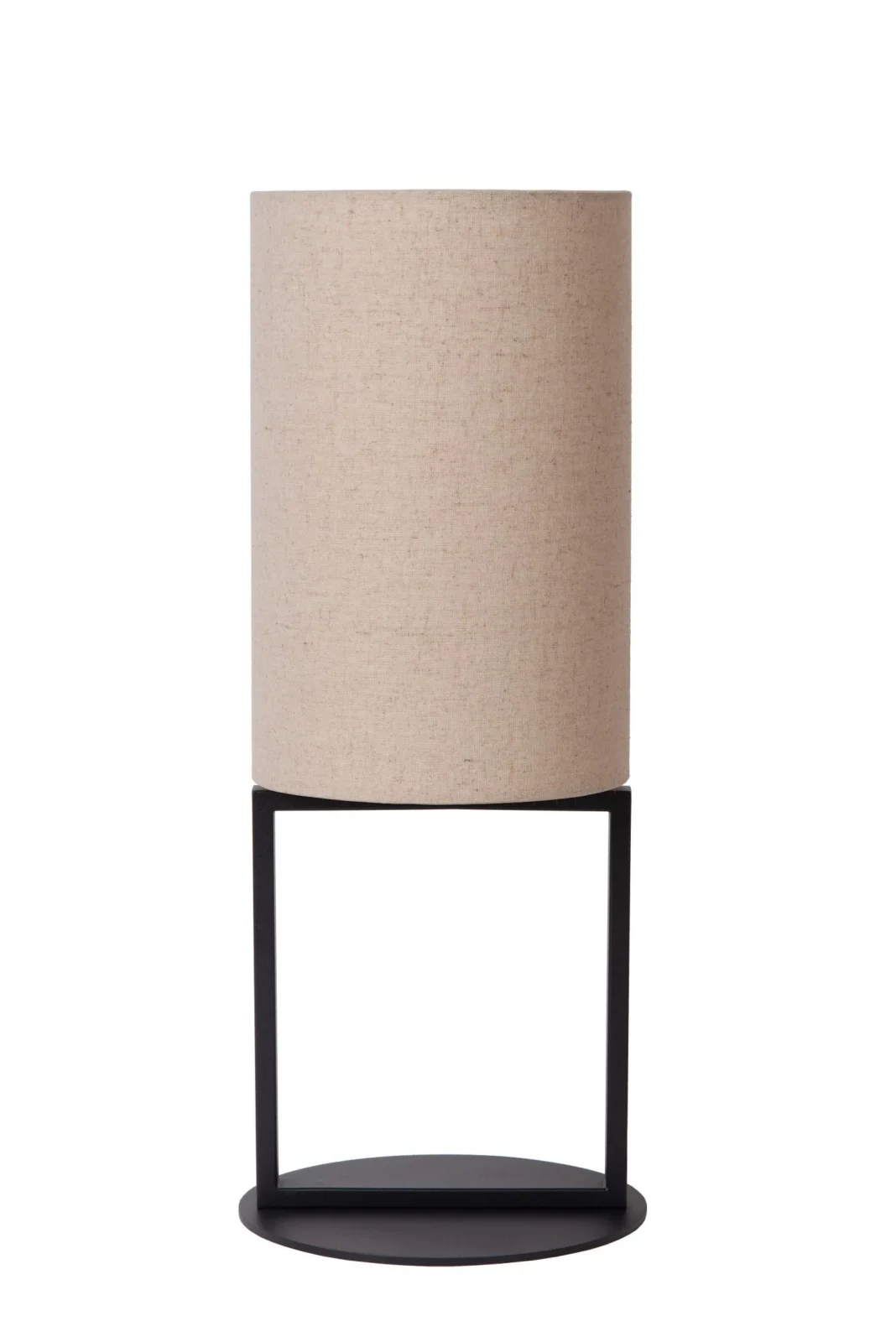 Lucide HERMAN - Stolnu00e1 lampa - u00d8 20 cm - 1xE27 - Kru00e9movu00e1