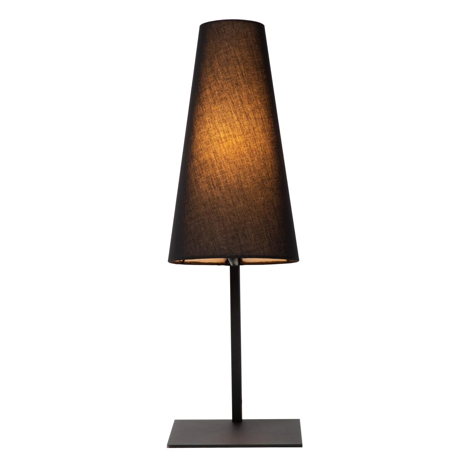 Lucide GREGORY - Stolnu00e1 lampa - 1xE27 - u010cierna
