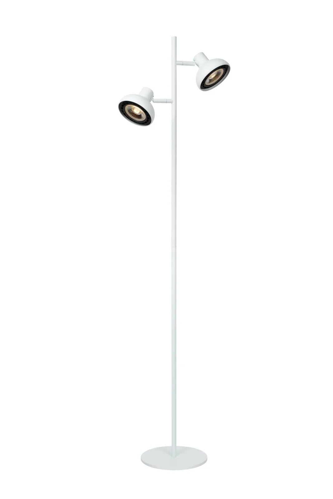 Lucide SENSAS - Stojaca lampa - 2xGU10 (ES111) - biela