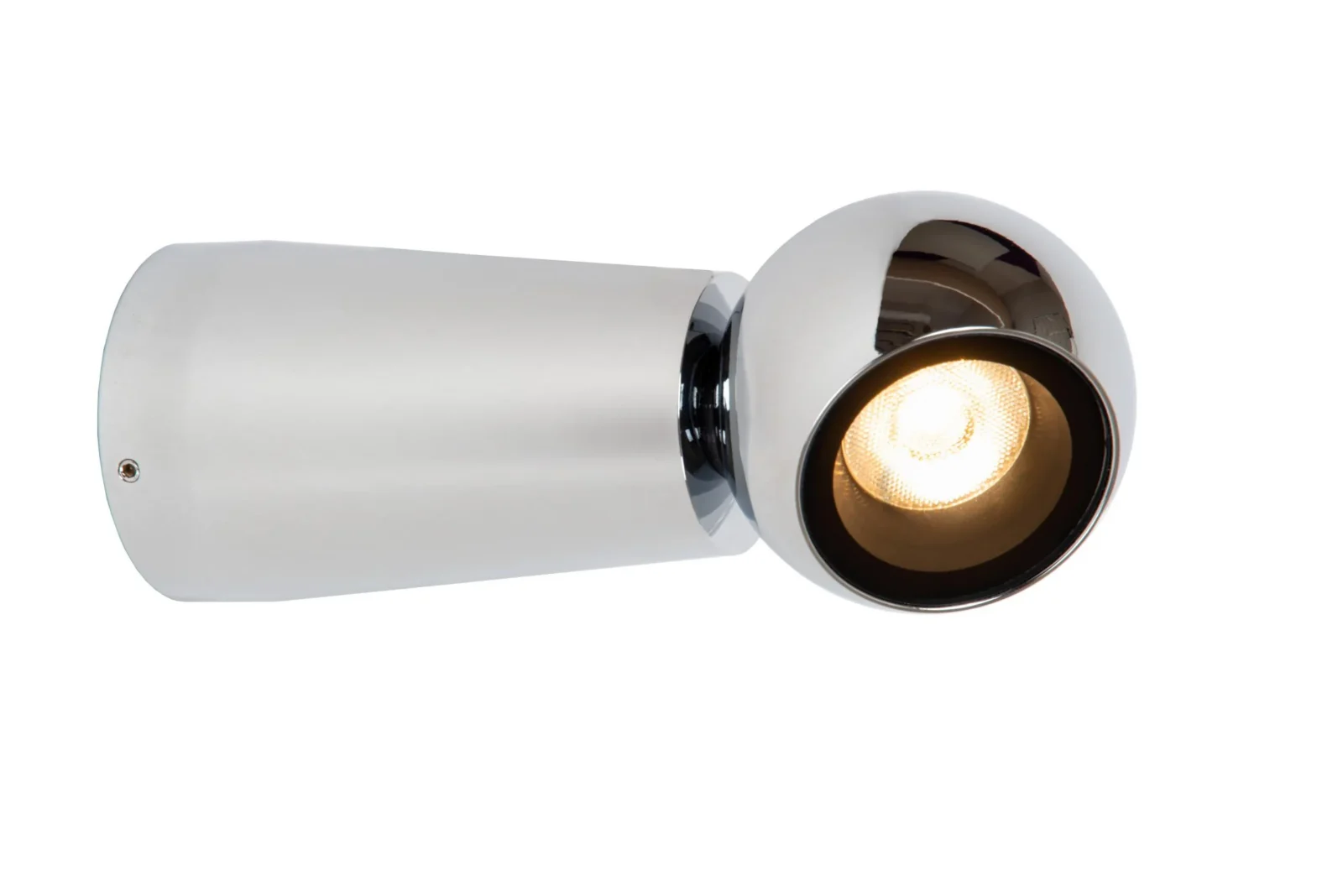 Lucide IPSOS - Nu00e1stennu00e9 svetlo Ku00fapeu013eu0148a - LED - 1x6W 2700K - IP54 - Chrome