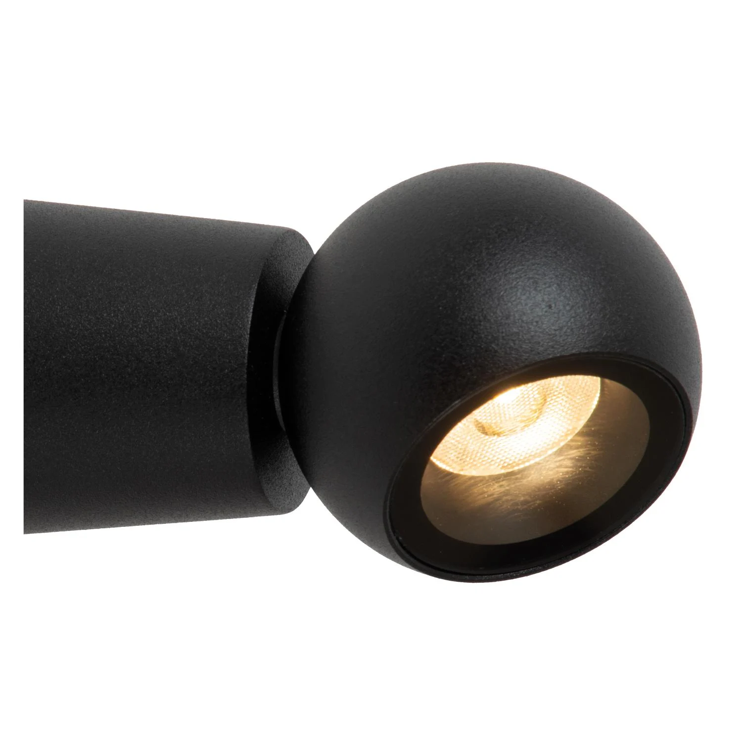 Lucide IPSOS - Nu00e1stennu00e9 svetlo Ku00fapeu013eu0148a - LED - 1x6W 2700K - IP54 - u010cierna