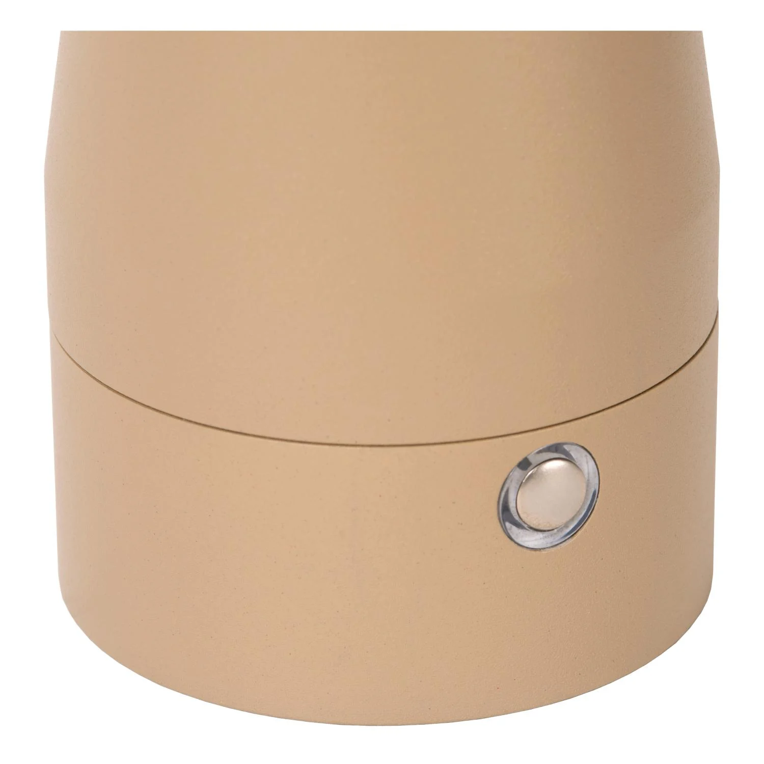 Lucide IPSOS - Nabu00edjateu013enu00e1 stolnu00e1 lampa - Batu00e9riovu00fd balu00edk - LED tlmenu00fd. - 1x3W 2700K - Taupe