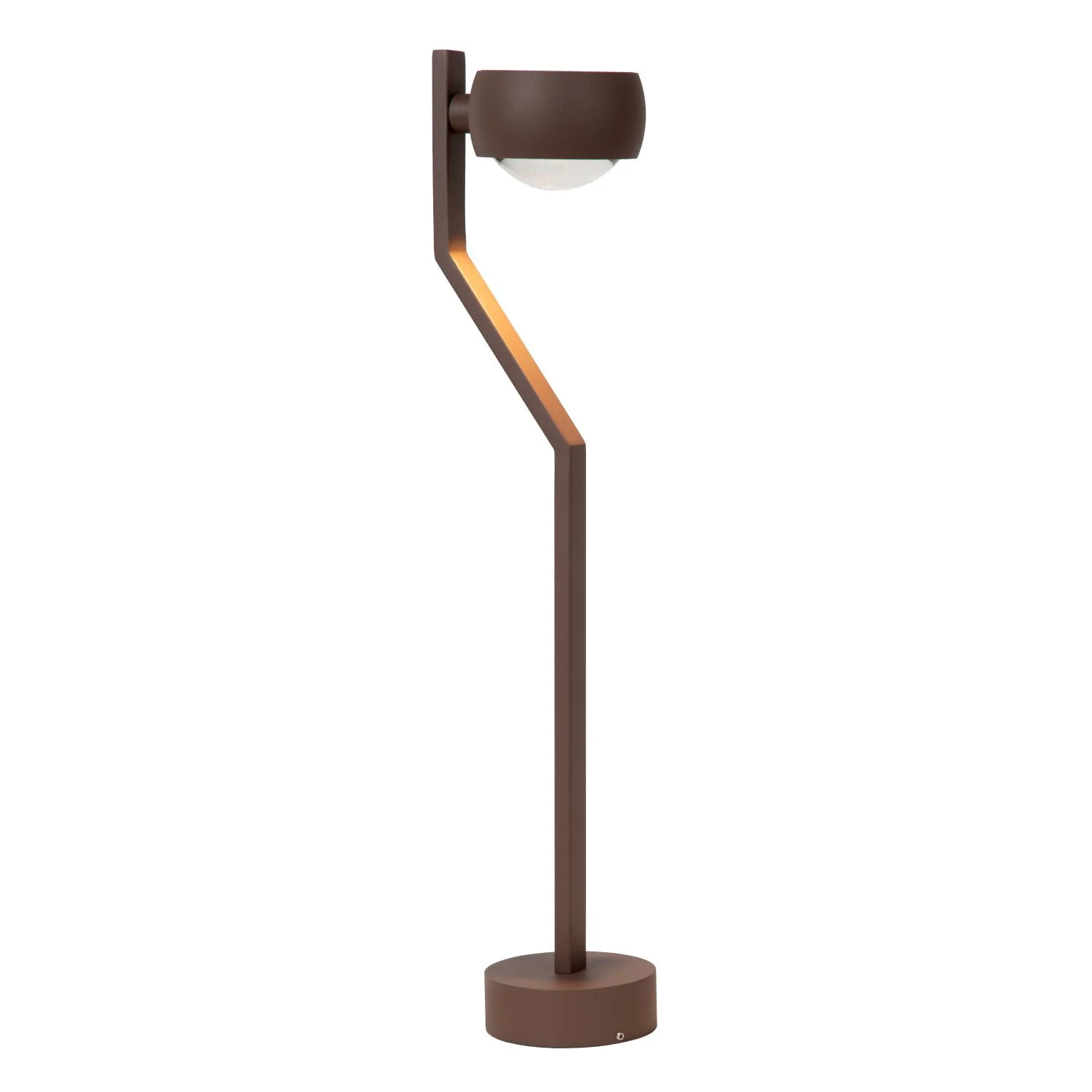 Lucide ESTAL - Stu013apikovu00e9 svetlo - LED - 1x9W 2700K - IP54 - Hrdzavu00e1 hnedu00e1