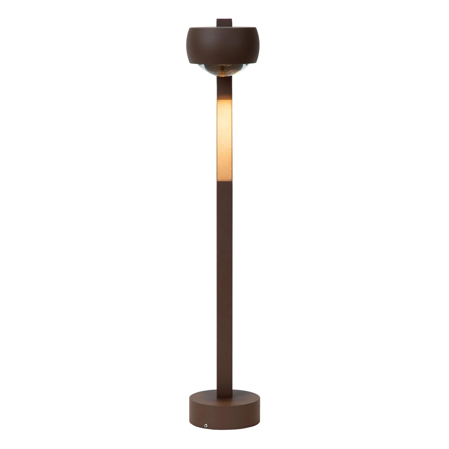 Lucide ESTAL - Stu013apikovu00e9 svetlo - LED - 1x9W 2700K - IP54 - Hrdzavu00e1 hnedu00e1
