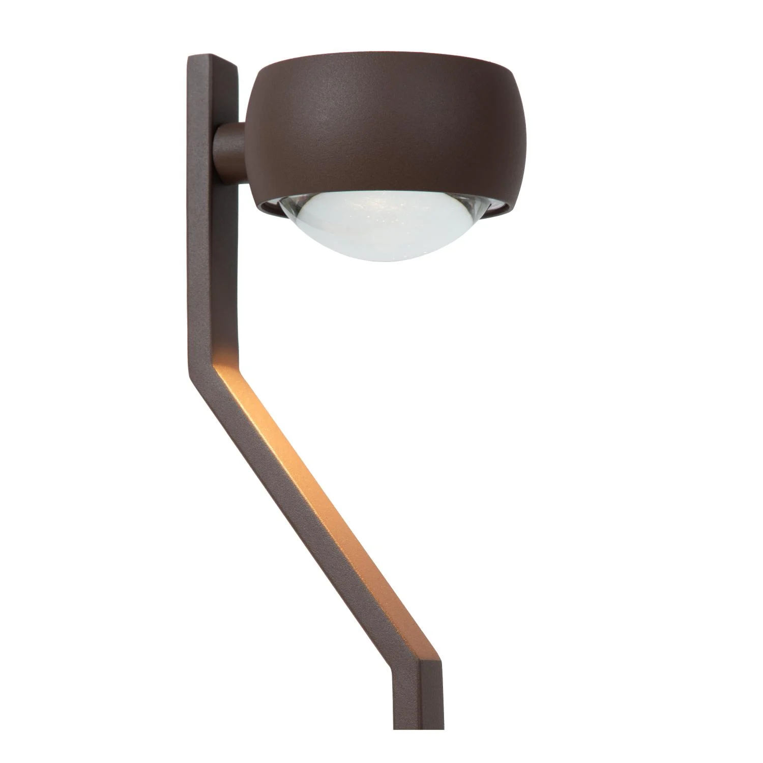 Lucide ESTAL - Stu013apikovu00e9 svetlo - LED - 1x9W 2700K - IP54 - Hrdzavu00e1 hnedu00e1