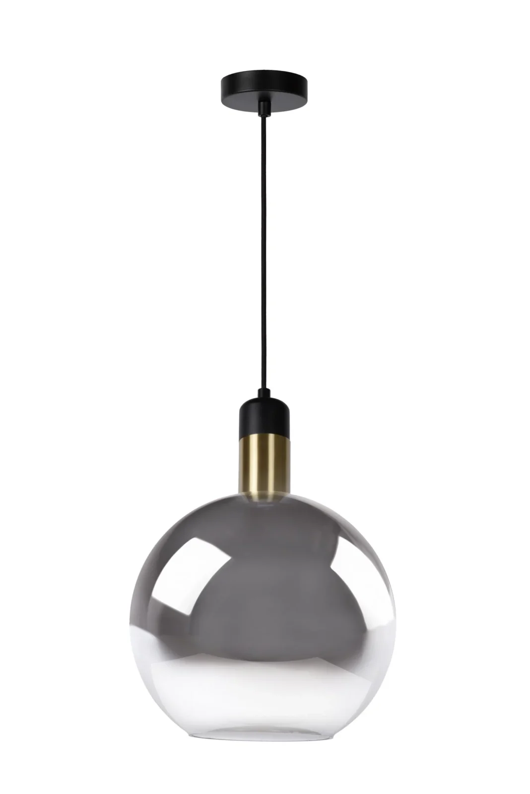Lucide JULIUS - Zu00e1vesnu00e9 svetlo - u00d8 28 cm - 1xE27 - Dymovu00e1 sivu00e1