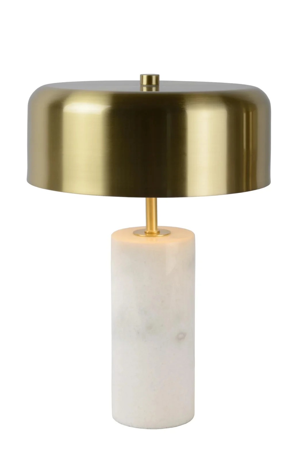 Lucide MIRASOL - Stolnu00e1 lampa - u00d8 25 cm - 3xG9 - biela