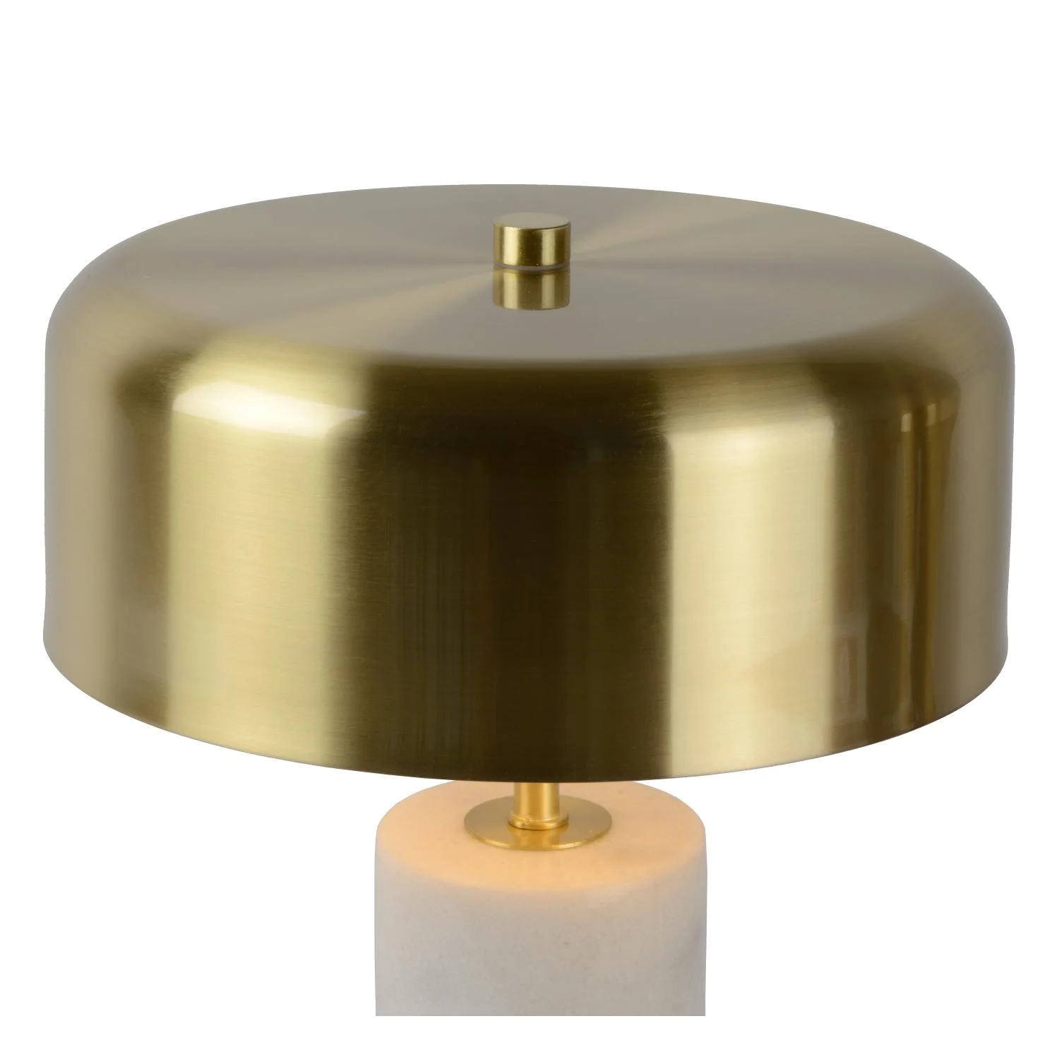Lucide MIRASOL - Stolnu00e1 lampa - u00d8 25 cm - 3xG9 - biela