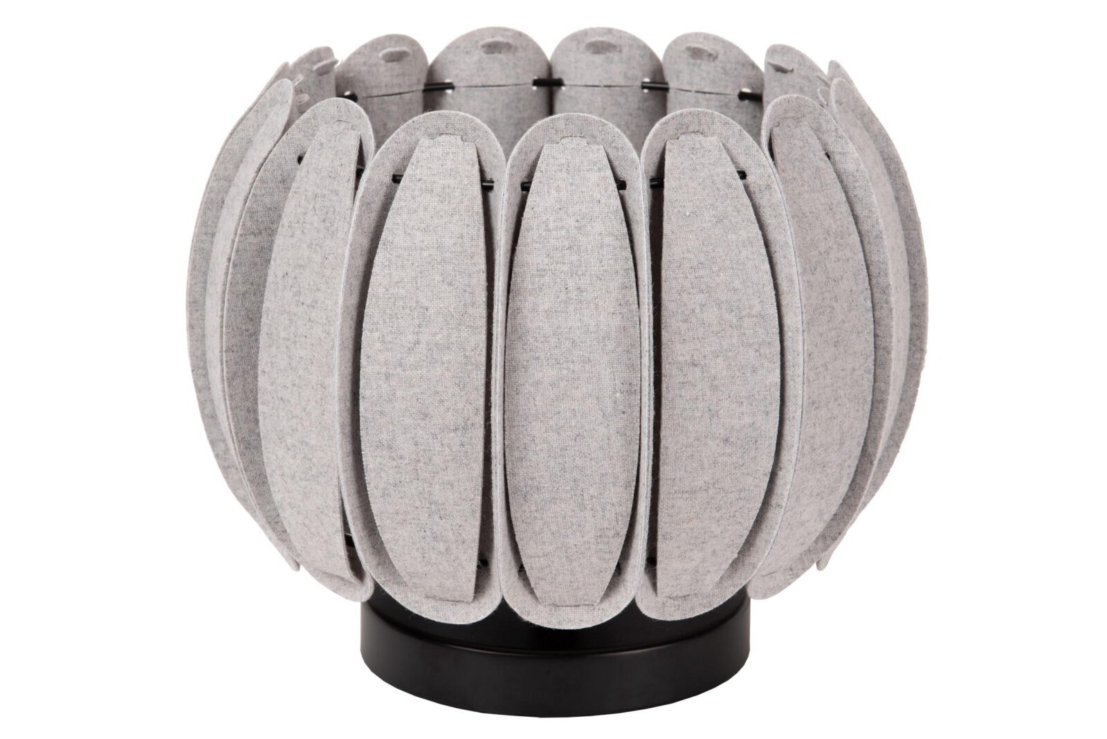 Lucide SPENCER - Stolnu00e1 lampa - u00d8 30 cm - 1xE27 - Sivu00e1