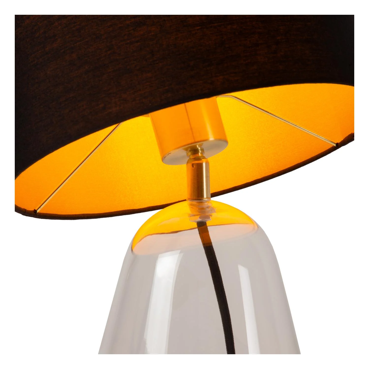 Lucide CAMPANA - Stolnu00e1 lampa - 1xE27 - Priehu013eadnu00e1