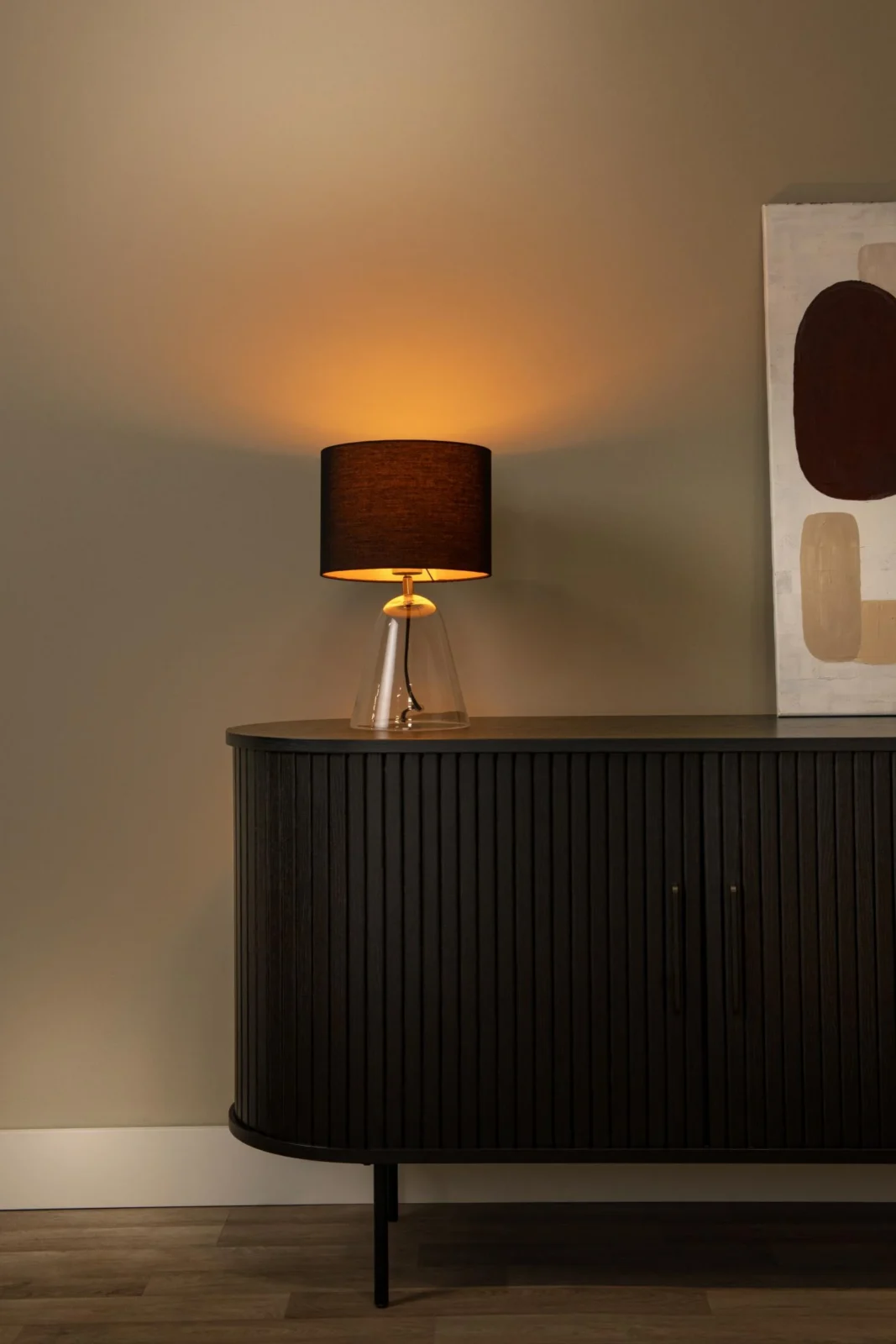 Lucide CAMPANA - Stolnu00e1 lampa - 1xE27 - Priehu013eadnu00e1