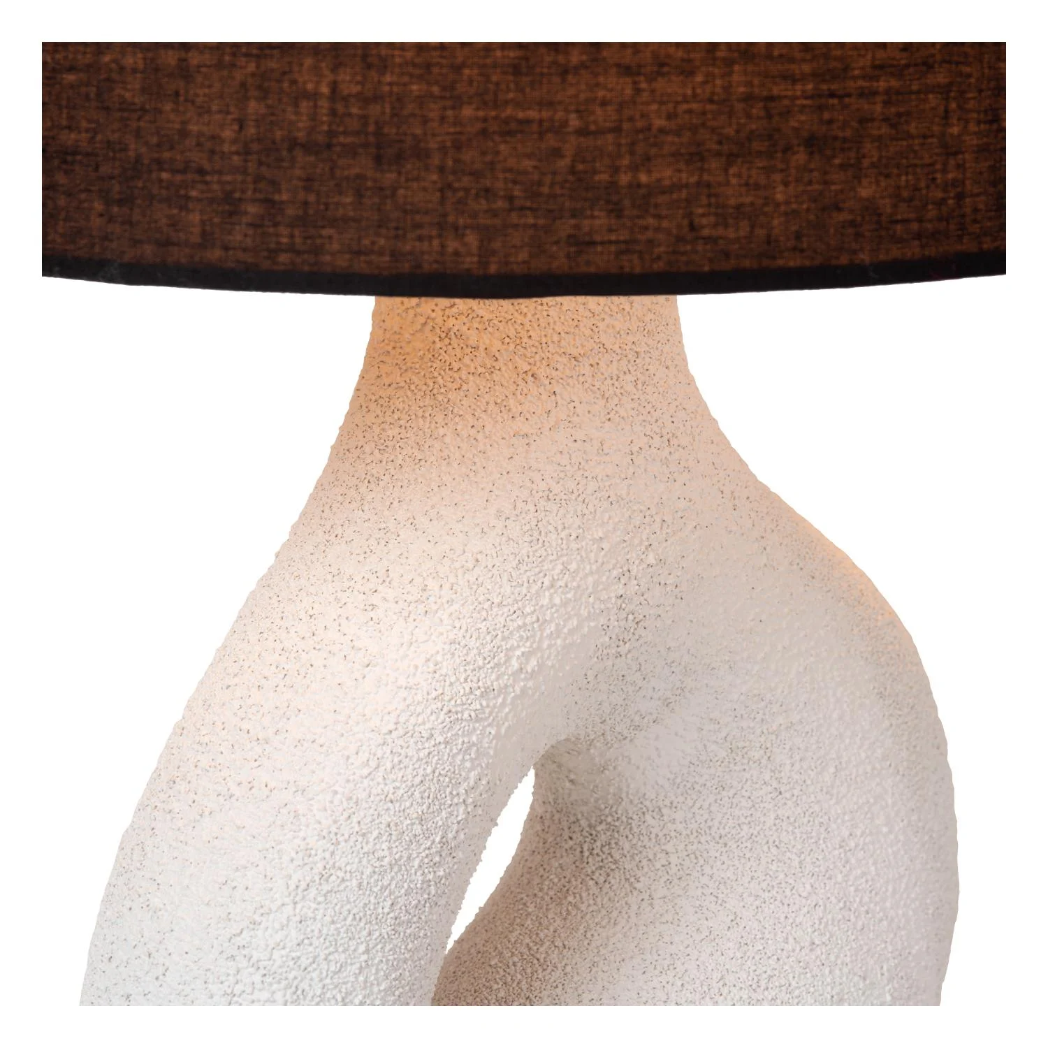 Lucide FORMA - Stolnu00e1 lampa - 1xE27 - biela