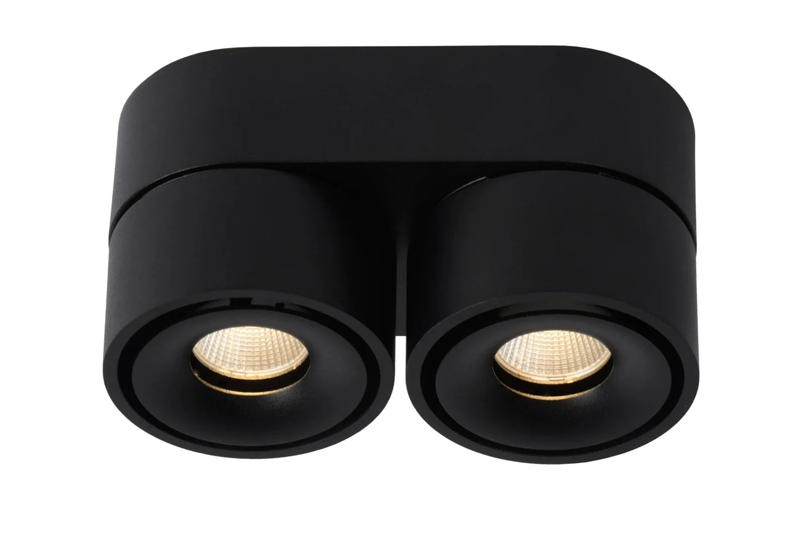 Lucide YUMIKO - Stropnu00e9 reflektory - LED tlmenu00e9. - 2x10W 2700K - u010dierne