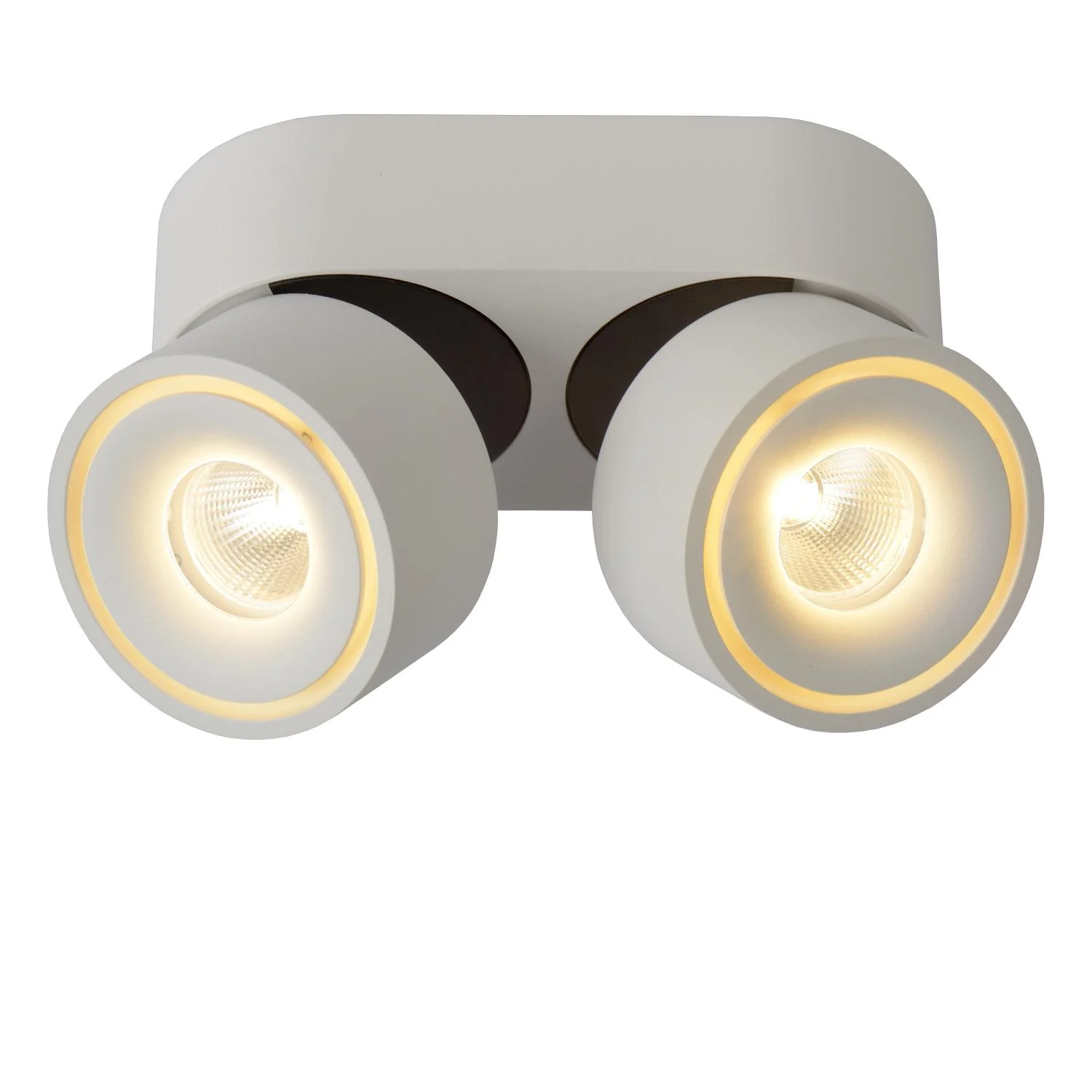 Lucide YUMIKO - Stropnu00e9 reflektory - u00d8 7,8 cm - LED tlmenu00e9. - 2x10W 2700K - biela