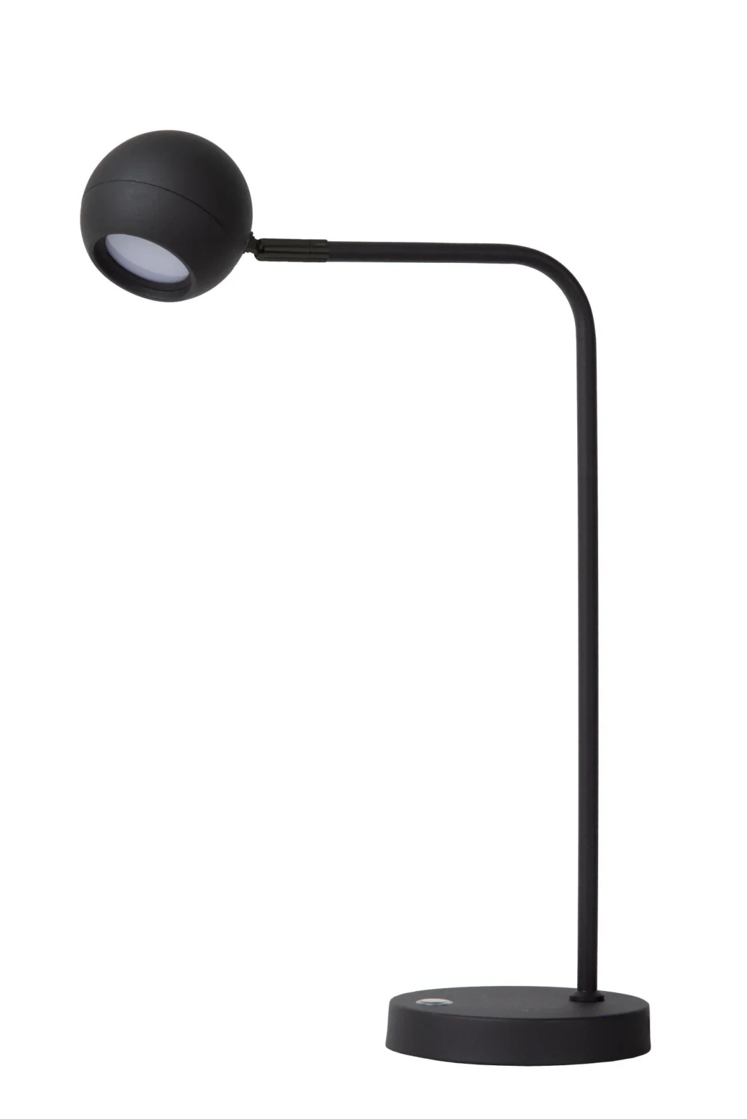 Lucide COMET - Nabu00edjateu013enu00e1 stolnu00e1 lampa - Batu00e9riovu00fd balu00edk - LED 3 StepDim - 1x3W 2700K - u010dierna