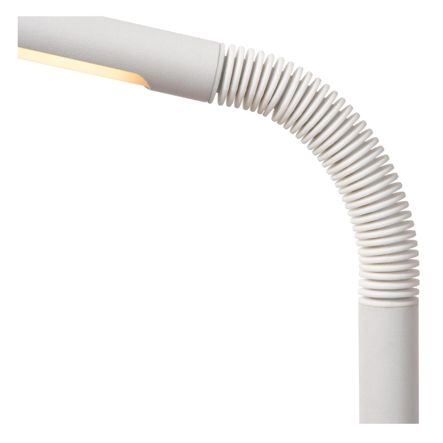 Lucide GILLY - Nabu00edjateu013enu00e1 stojatu00e1 lampa na u010du00edtanie - Batu00e9ria - LED tlmenu00e1 - 1x6W 2700K - biela
