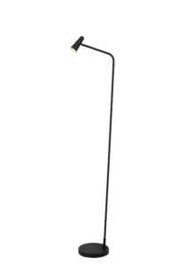 Lucide STIRLING - Nabu00edjateu013enu00e1 stojaca lampa - Batu00e9riovu00fd balu00edk - LED 3 StepDim - 1x3W 2700K - u010dierna