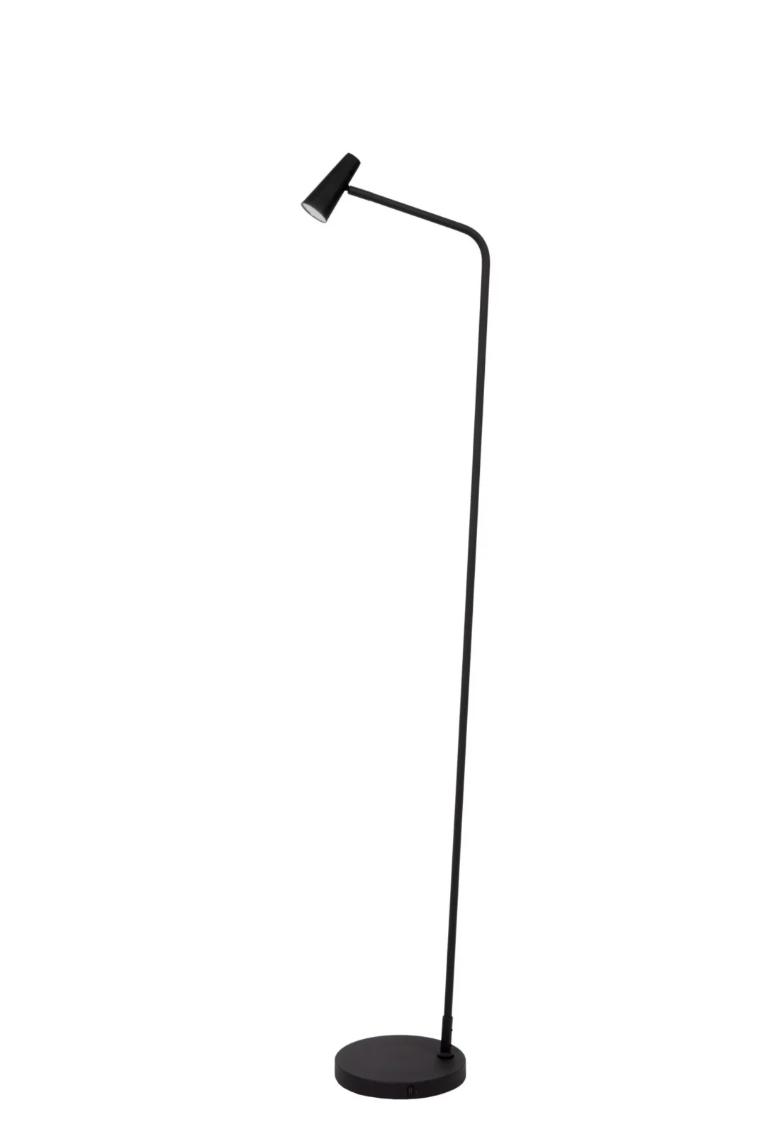 Lucide STIRLING - Nabu00edjateu013enu00e1 stojaca lampa - Batu00e9riovu00fd balu00edk - LED 3 StepDim - 1x3W 2700K - u010dierna