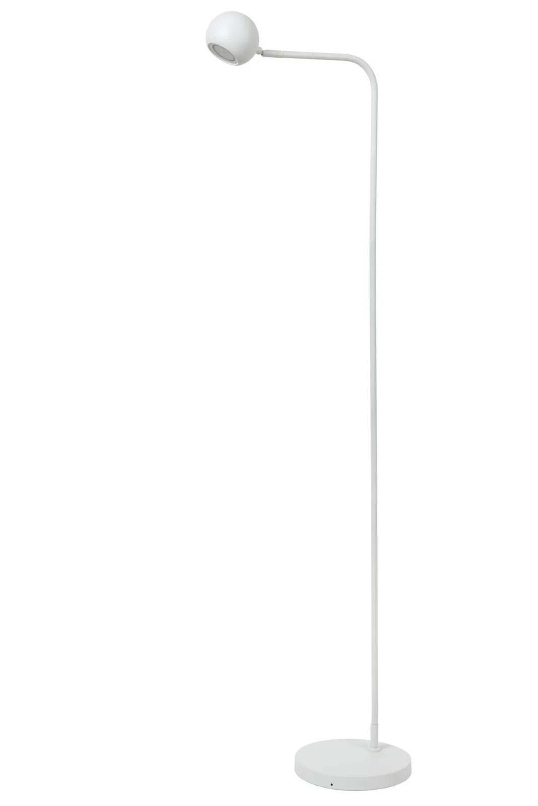 Lucide COMET - Nabu00edjateu013enu00e1 stojaca lampa - Batu00e9riovu00fd balu00edk - LED 3 StepDim - 1x3W 2700K - biela