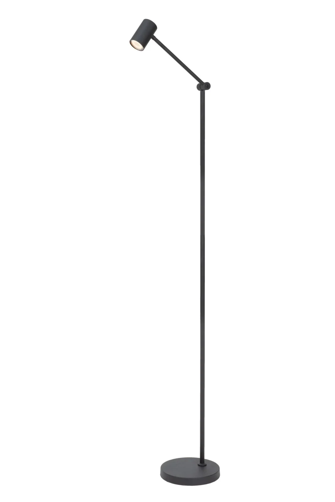 Lucide TIPIK - Nabu00edjateu013enu00e1 stojaca lampa - Batu00e9riovu00fd balu00edk - LED 3 StepDim - 1x3W 2700K - u010dierna