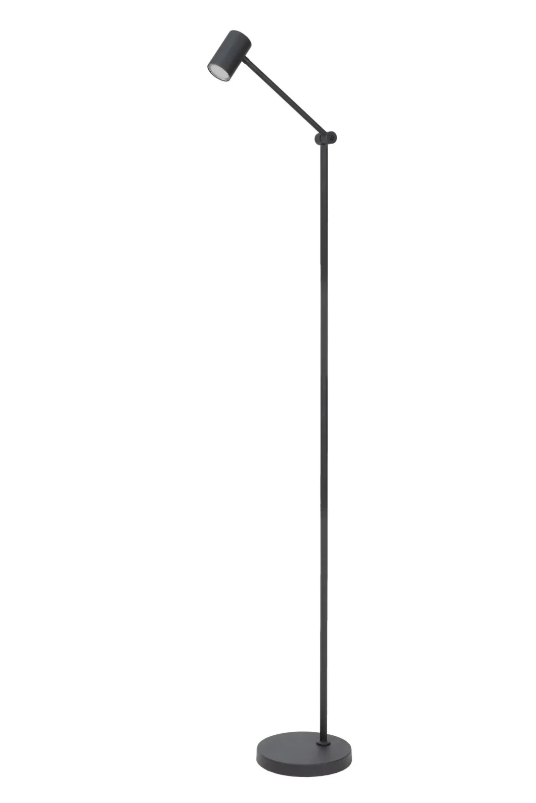 Lucide TIPIK - Nabu00edjateu013enu00e1 stojaca lampa - Batu00e9riovu00fd balu00edk - LED 3 StepDim - 1x3W 2700K - u010dierna